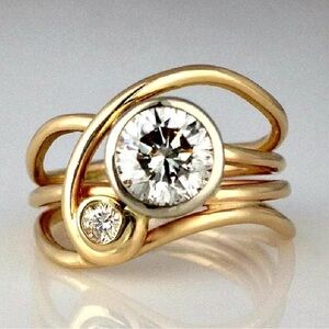 Wedding bridal engagement ring